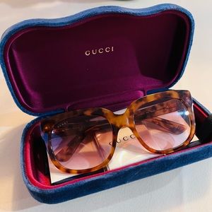 Authentic Tortoiseshell Gucci Sunglasses